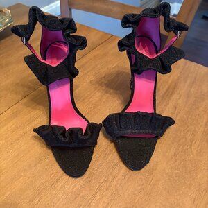 NWOT (Other) Oscar Tiye Antoinette Stiletto Heel in Black. Size 40/US 10